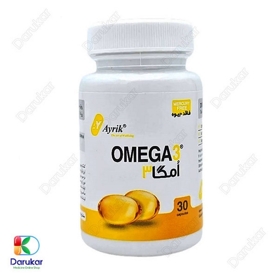 کپسول امگا 3 آیریک