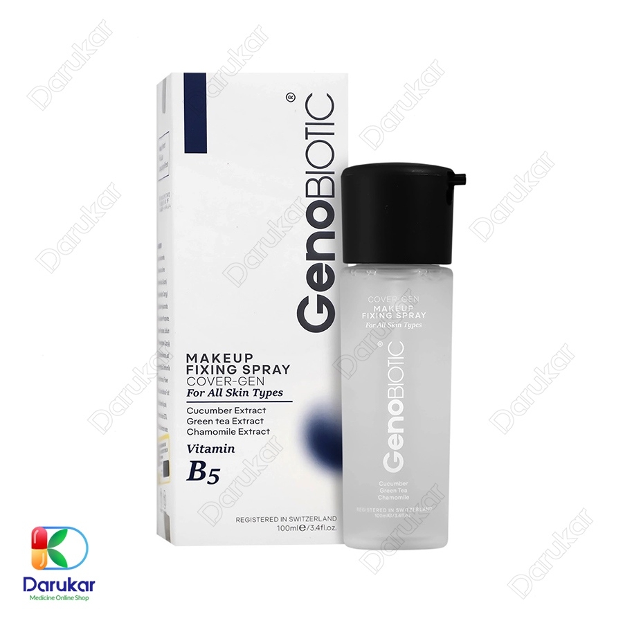 اسپری رطوبت رسان و تثبیت کننده آرایش ژنوبایوتیک