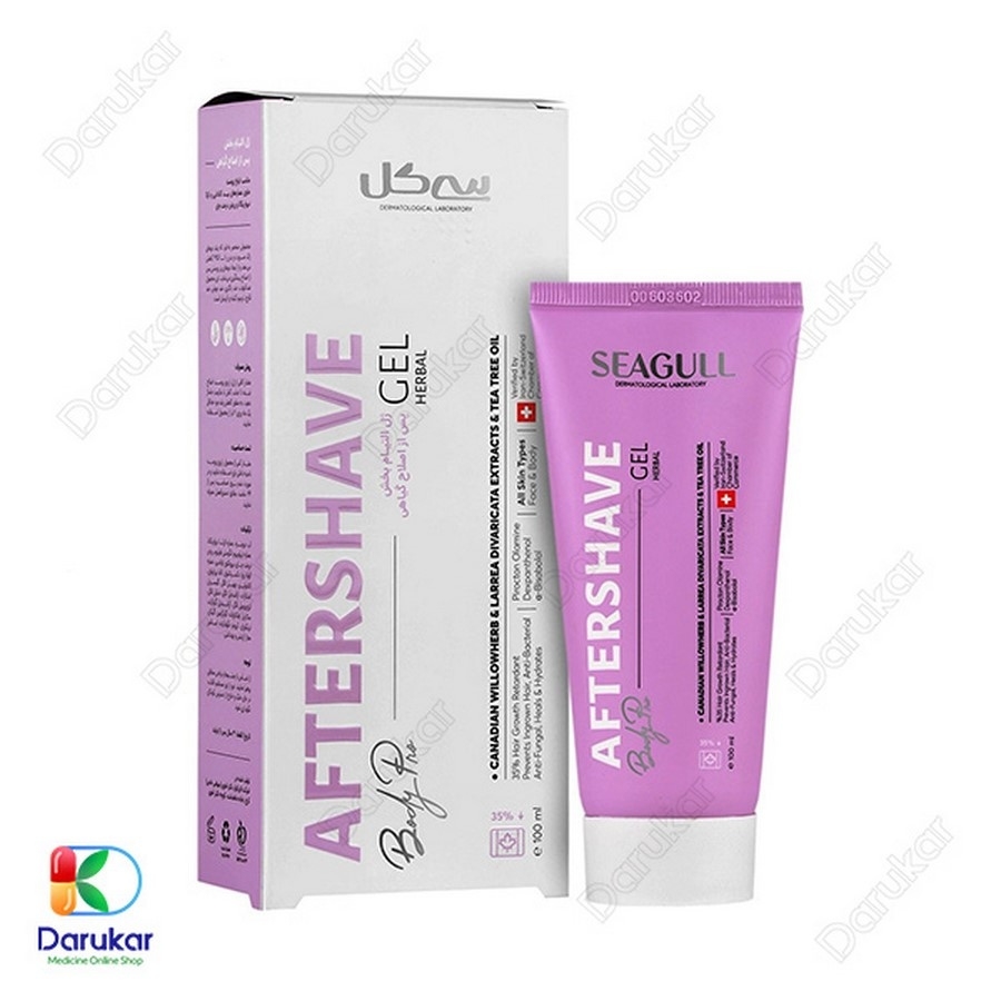 ژل التیام بخش گیاهی پس از اصلاح بانوان 4 در 1 سی گل
