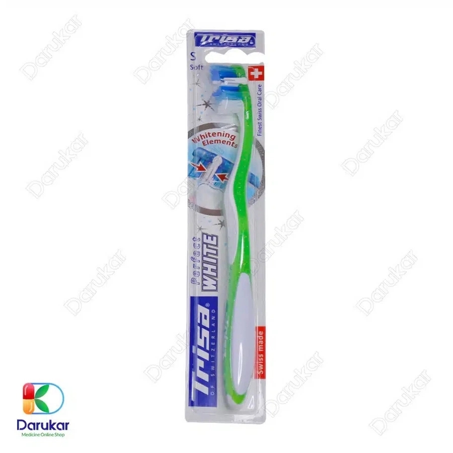 مسواک تریزا مدل Perfect White با برس نرم