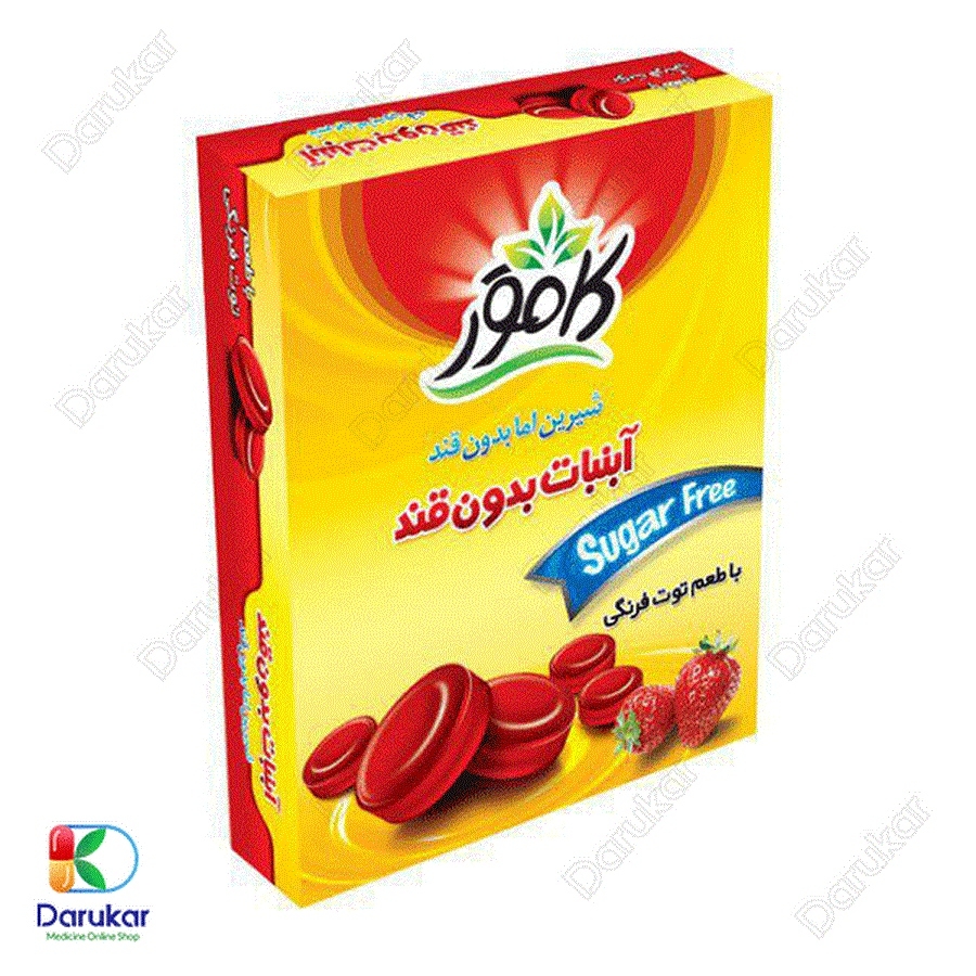 آبنبات بدون قند کامور 