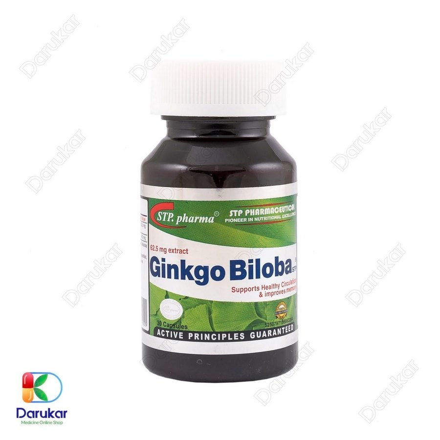 کپسول جینکوبیلوبا 400 میلی گرم اس تی پی فارما
