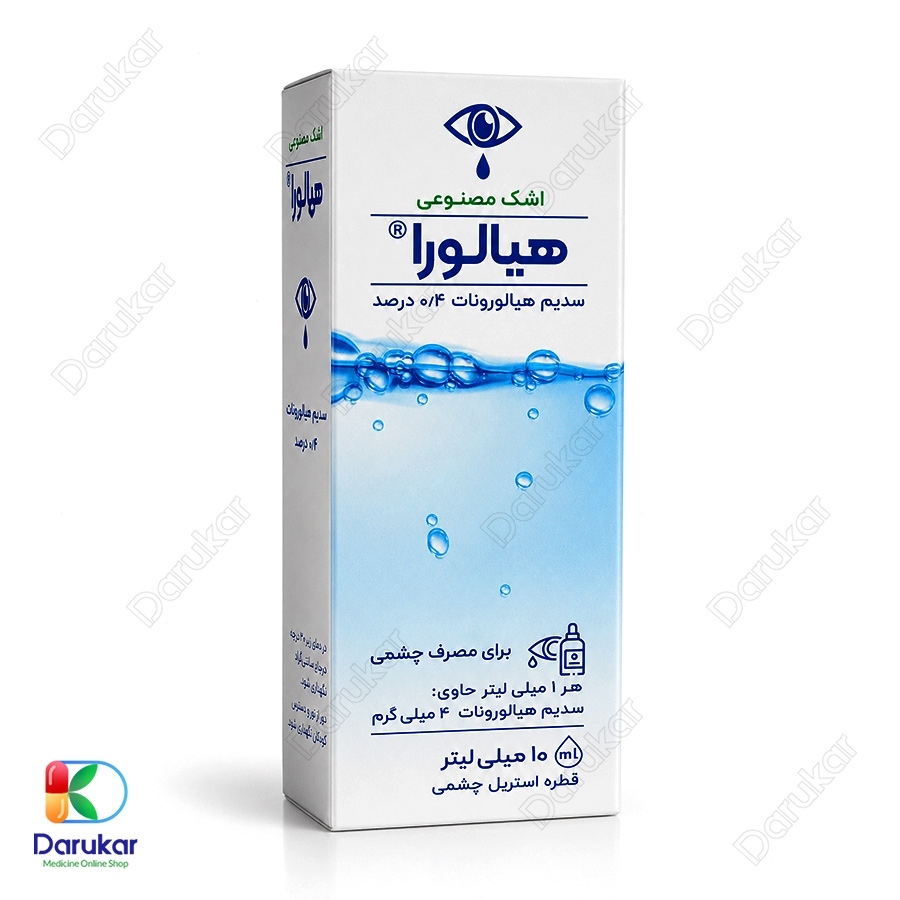 قطره چشمی هیالورا رها