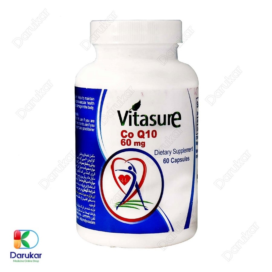 کپسول کوآنزیم کیوتن 60 میلی گرم ویتاشور