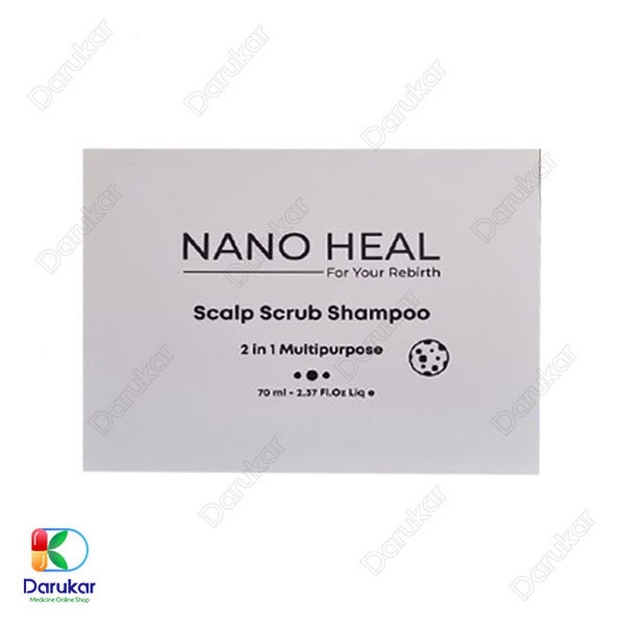 شامپو اسکراب کف سر 2 در 1 نانوهیل
