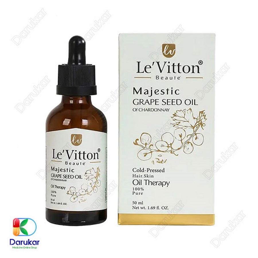 روغن خالص هسته انگور لویتون