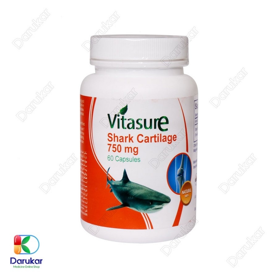 کپسول شارک کارتیلاج 750 میلی گرم ویتاشور