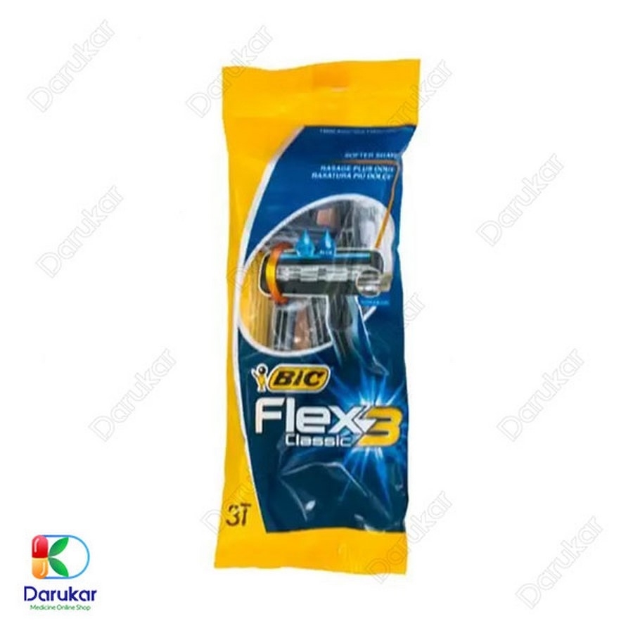 ژیلت 3 لبه بیک مدل فلکس کلاسیک