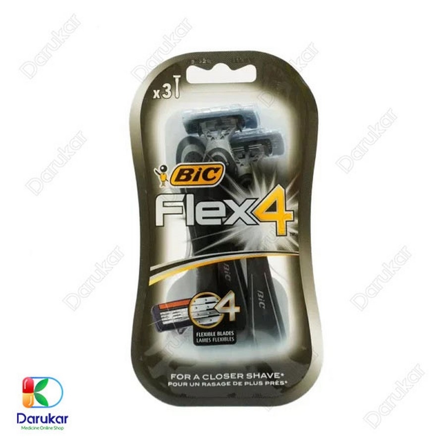 ژیلت 4 لبه بیک مدل فلکس کامفورت