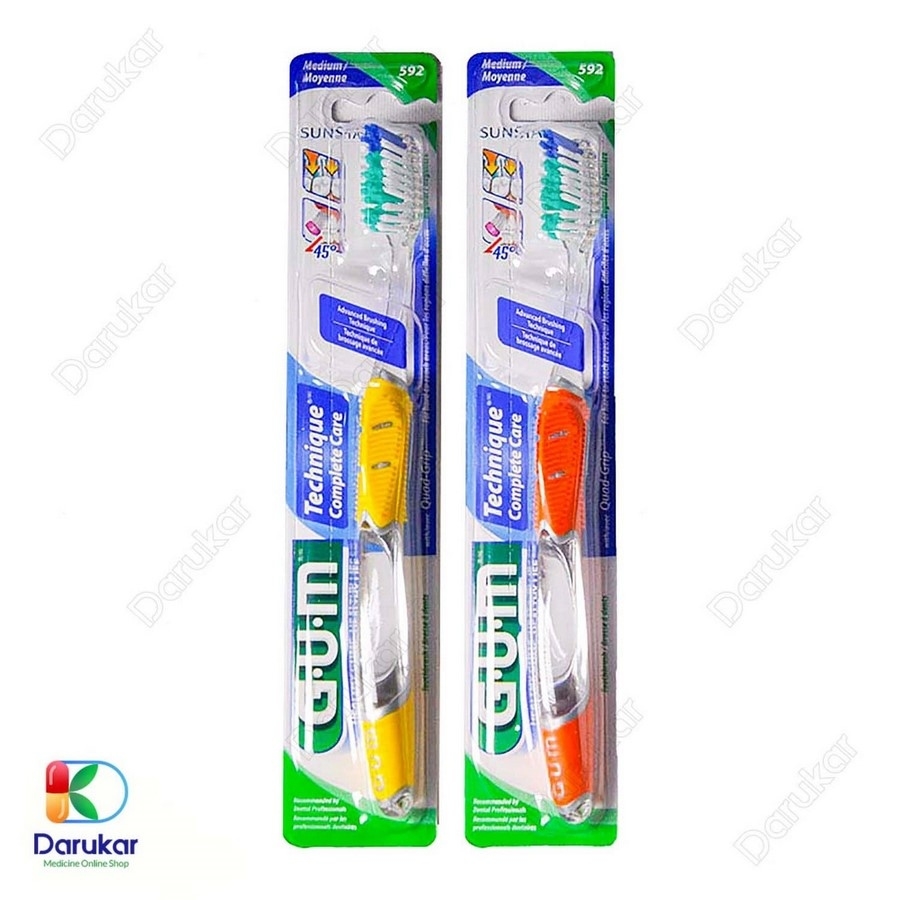 مسواک کامپلیت کر جی یو ام کد 592