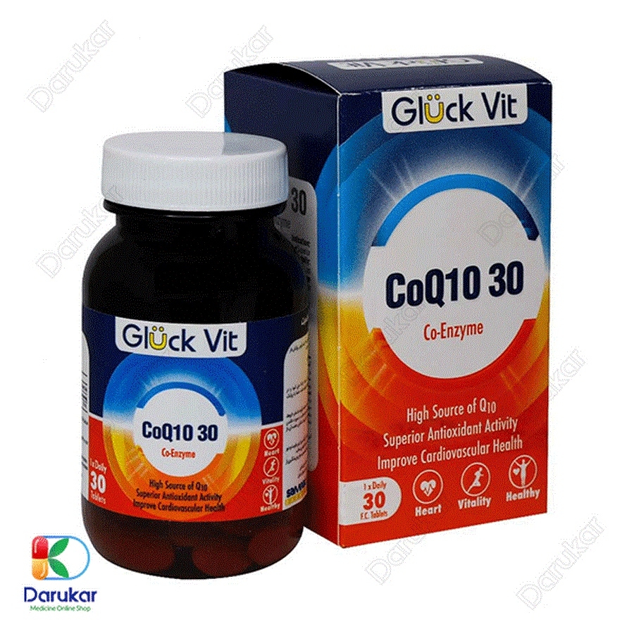 قرص کوکیوتن گلوک ویت 30mg