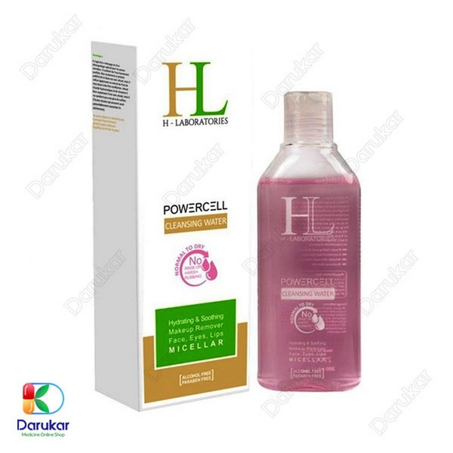 میسلار واتر پوست خشک اچ لابراتوریس