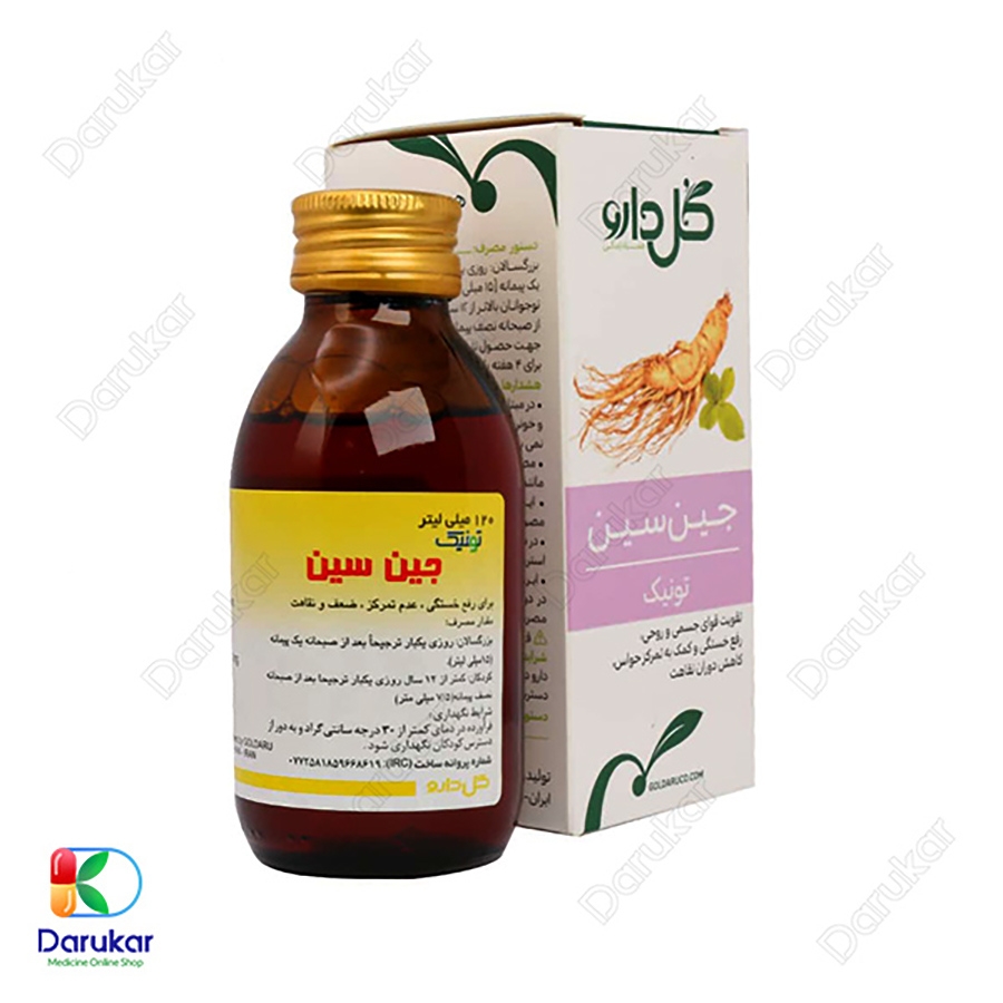 تونیک جین سین گل دارو