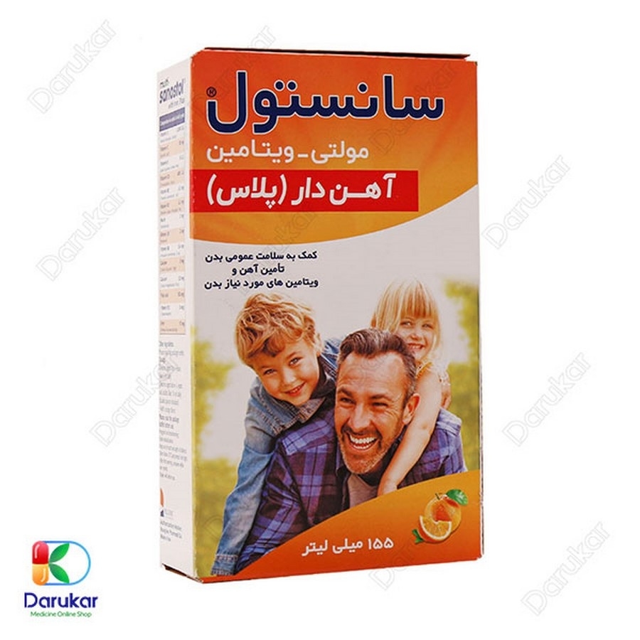 شربت مولتی سانستول آهن دار
