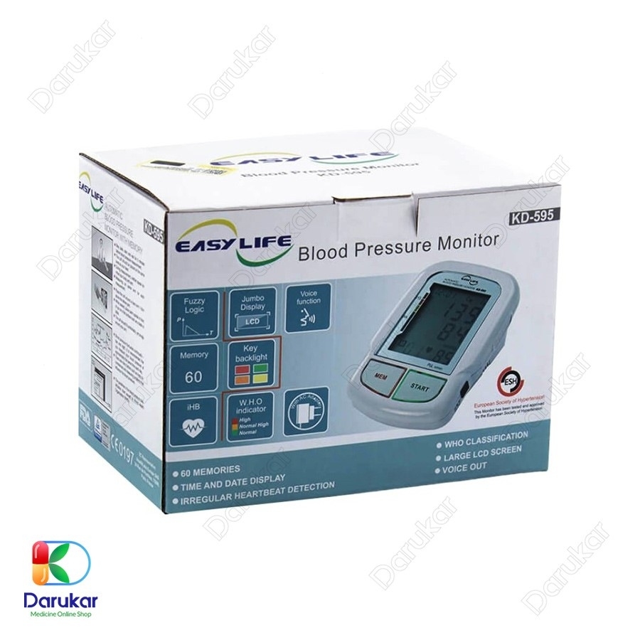 فشارسنج بازویی سخنگو ایزی لایف مدل KD-595