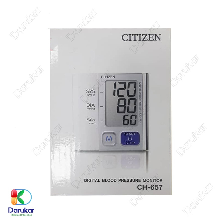 فشارسنج دیجیتالی مچی سیتی زن مدل CH657