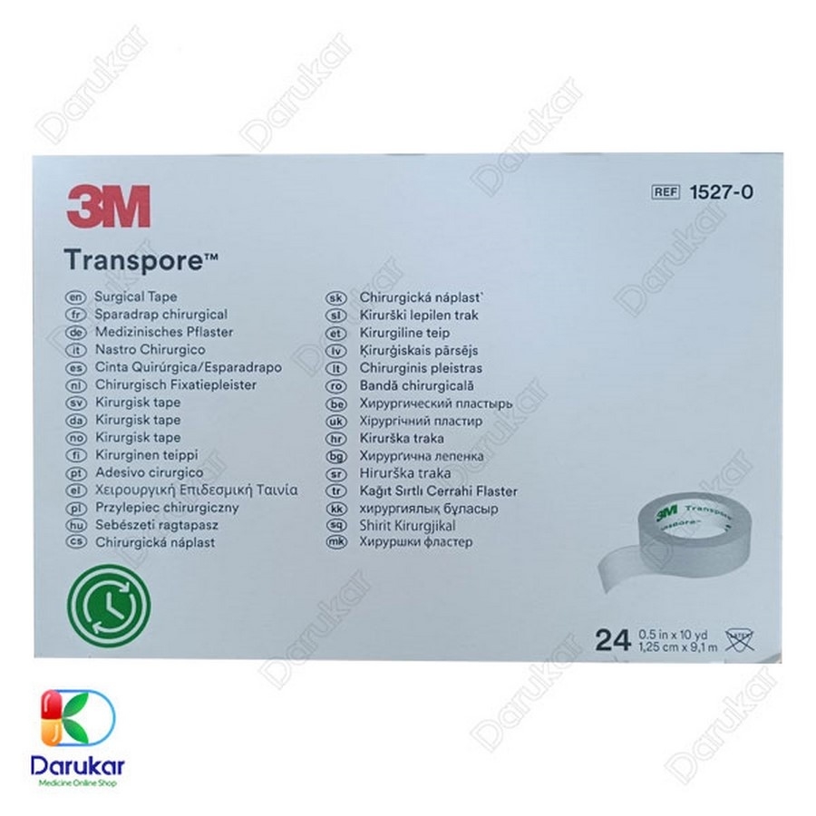 چسب پانسمان تری ام مدل Transpore