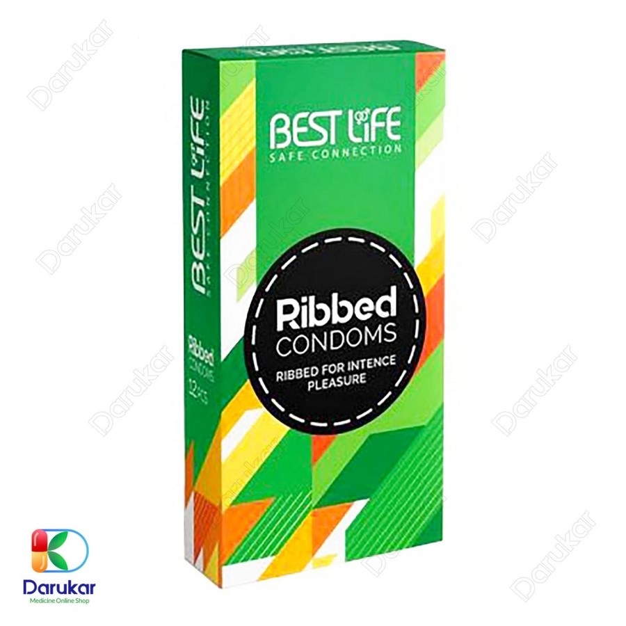 کاندوم بست لایف مدل Ribbed 