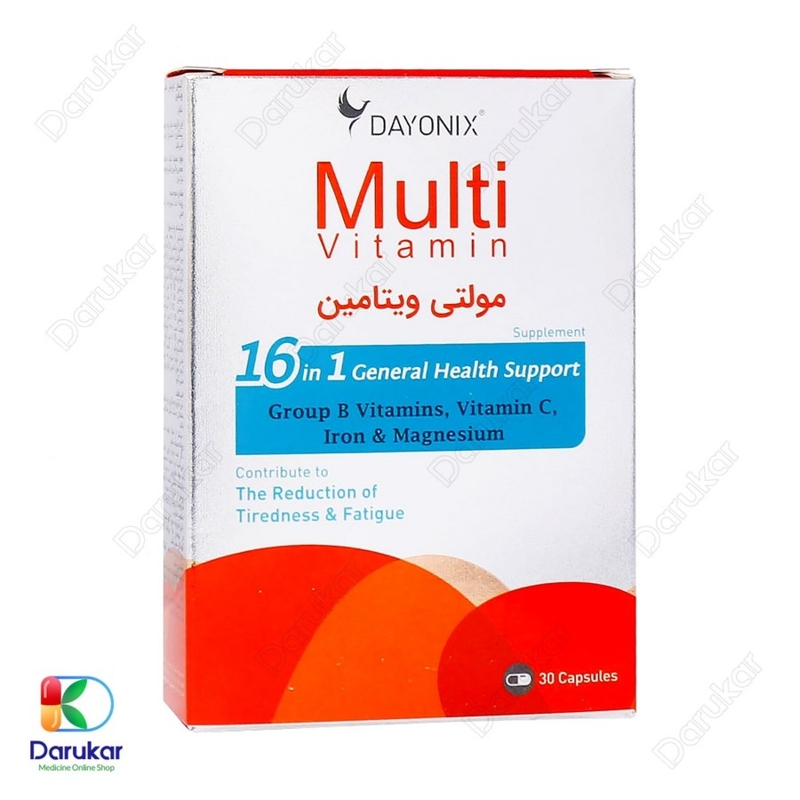 کپسول مولتی ویتامین دایونیکس فارما