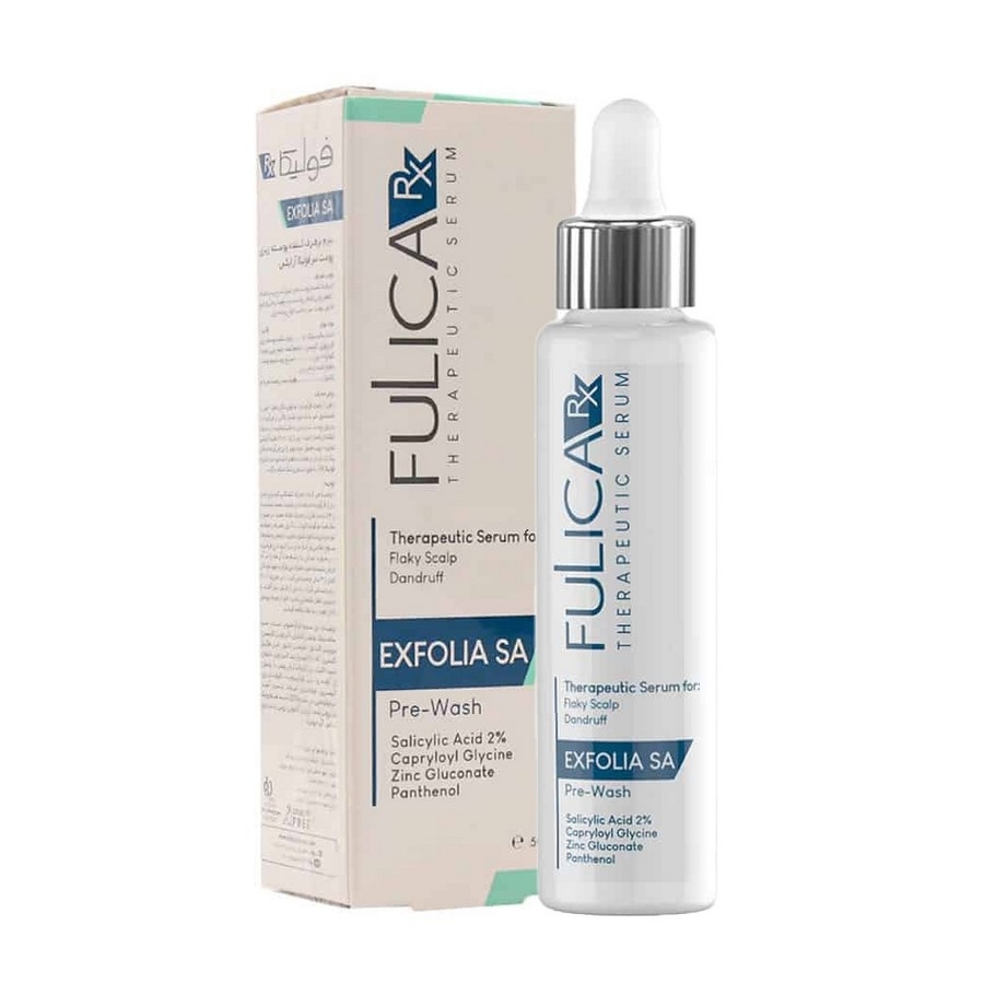 سرم ضد شوره و ضد پوسته ریزی فولیکا مدل Exfolia SA RX 