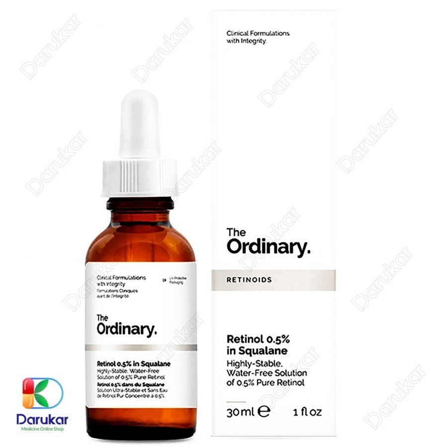 سرم ضد چروک رتینول 0.5 درصد اوردینری