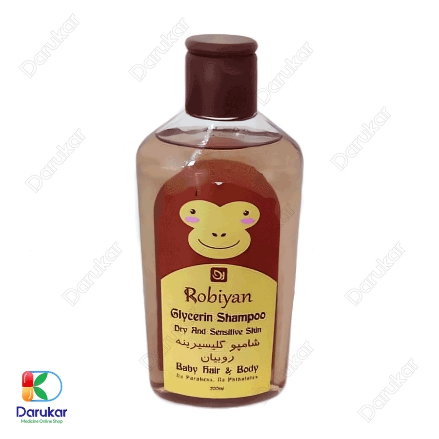 شامپو سر و بدن کودک گلیسیرینه روبیا