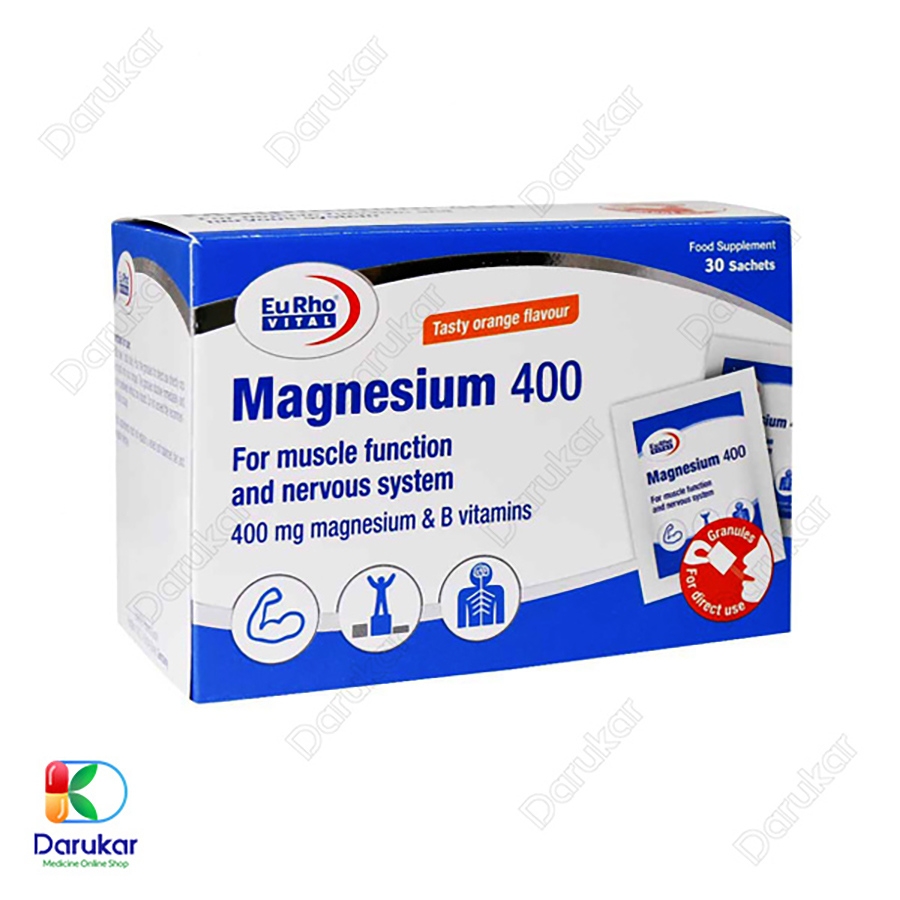 ساشه منیزیم 400 یوروویتال