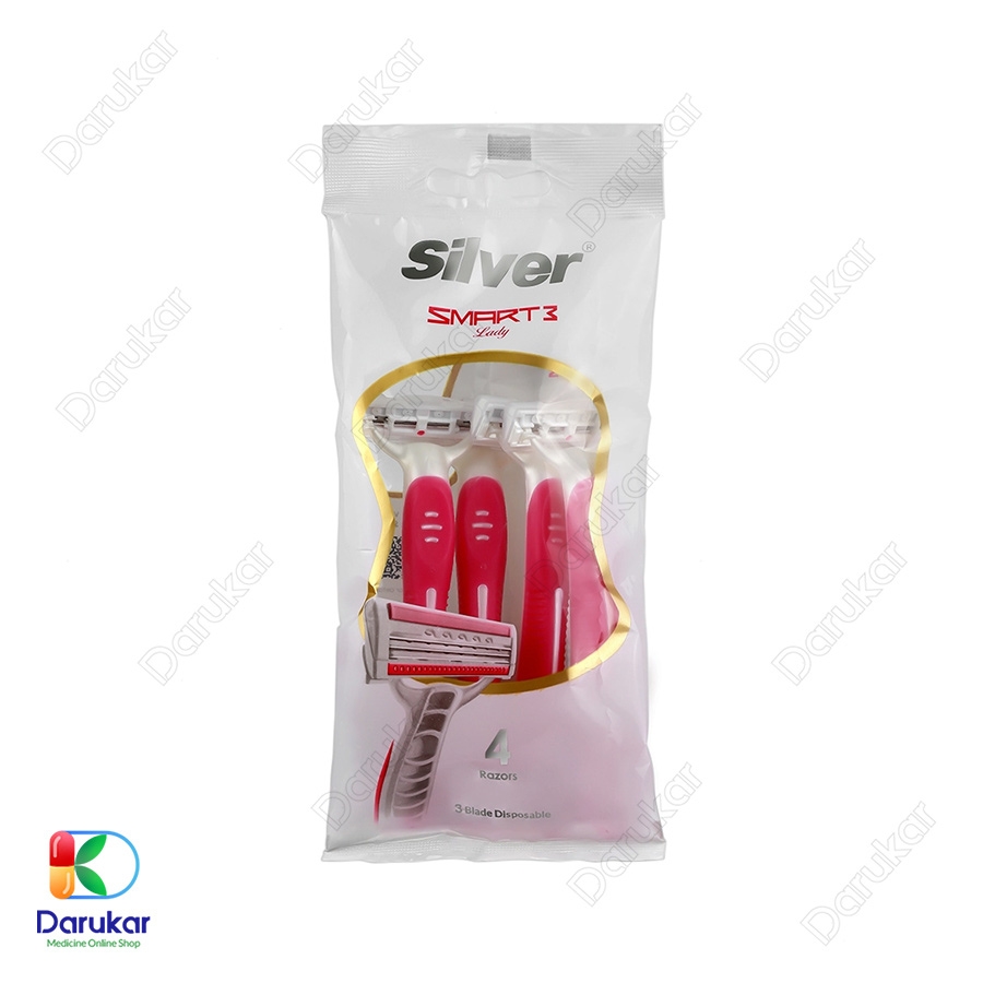 خودتراش 3 لبه بانوان اسمارت 3 سیلور
