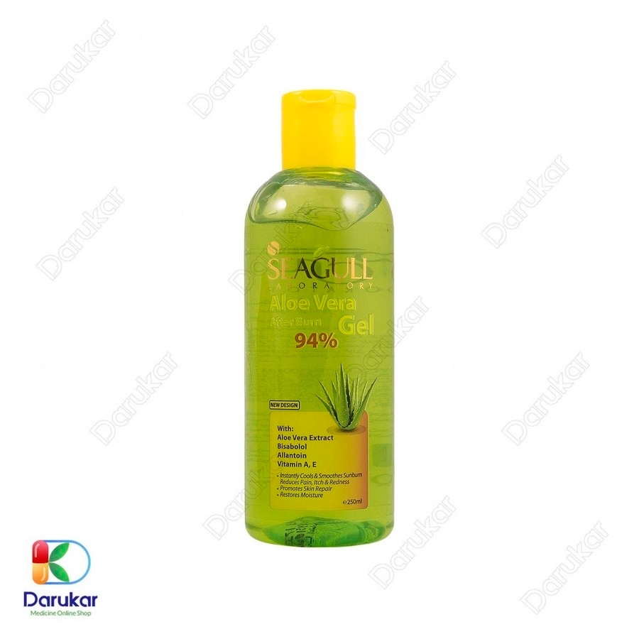 ژل بعد از سوختگی حاوی عصاره آلوئه ورا سی گل