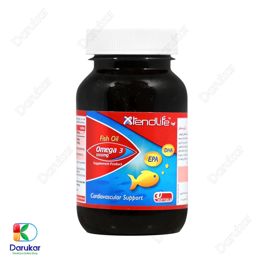 سافت ژل امگا 3 اکستند لایف