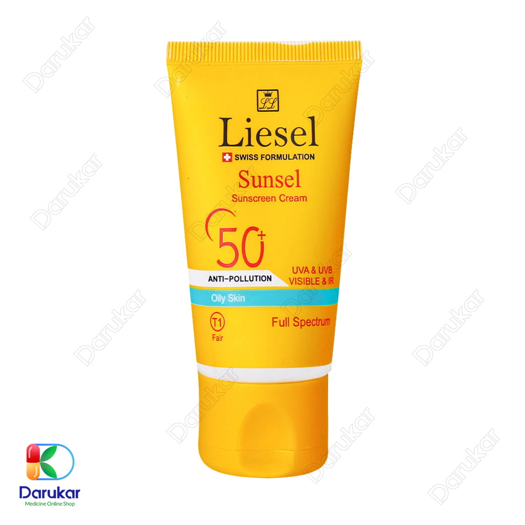 Liesel Sunsel Oily Skin Sunscreen Cream SPF50