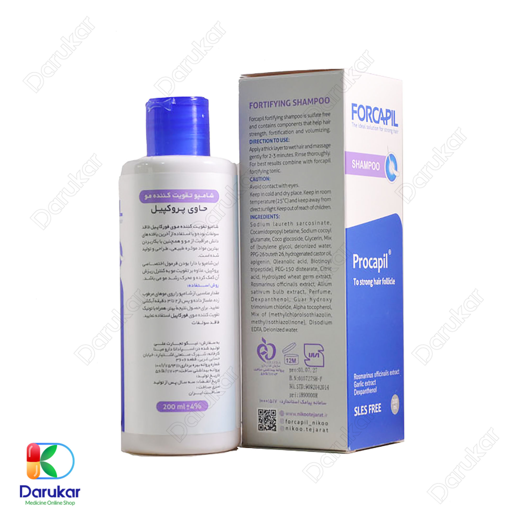forcapil fortifying shampoo 2