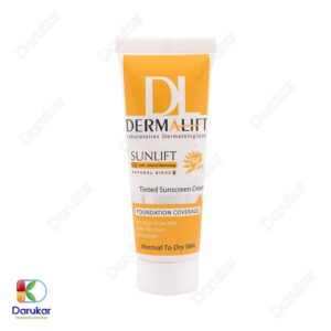 Dermalift Sunlift SPF50 Tined Sunscreen Cream Image Gallery 1