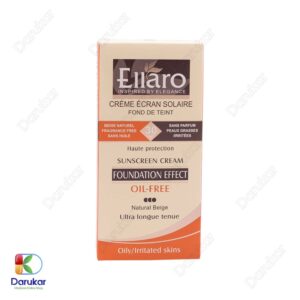 Ellaro Sunscreen Cream SPF30 Oil Free Natural Beige Image Gallery
