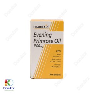 Evening Primrose Oil 1300 mg Health Aid Image Gallery