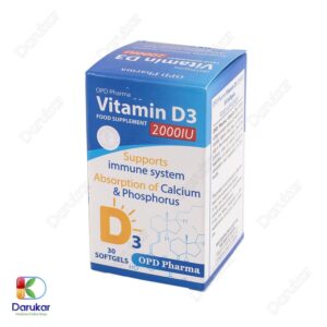 OPD Pharma Vitamin D3 2000 IU Image Gallery 1