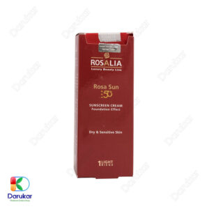 Rosalia Rosa Sun Sunscreen Cream Dry And Sensitive Skin SPF50
