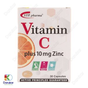 کپسول ویتامین C همراه با زینک اس تی پی فارما