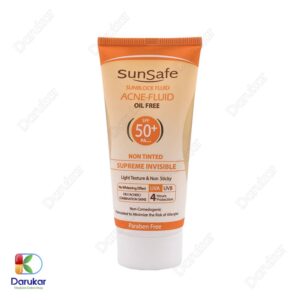 Sunsafe Acen Fluid Invisible Fluid Oil FREE SPF50 Image Gallery 1