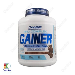 DOOBIS NUTRION pro complex gainer increase body weight increase muscle size double chocolate 3000g