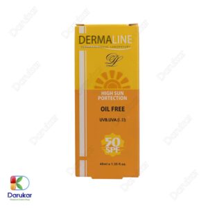 Dermaline Oil Free Sunscreen Cream SPF50 Image Gallery