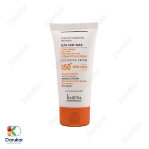 Kareba Mineral Sunscreen Cream For Normal to Dry Skin SPF50 Image Gallery 1