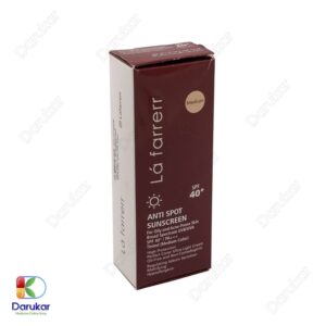 La Farrerr Anti Spot Sunccreen For Oily And Acne Prone Skin Spf40 Image Gallery