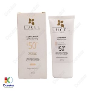 Lucel Light Sunscreen And Moisturizing For Normal To Dry Skin Spf 50 light