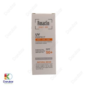 Rosaclin Sunscreen Cream For Combination Oily Skin Natural Beige