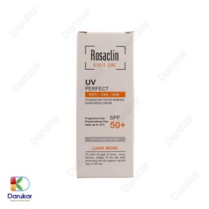 Rosaclin Sunscreen Cream For Normal And Dry Skin light Beige