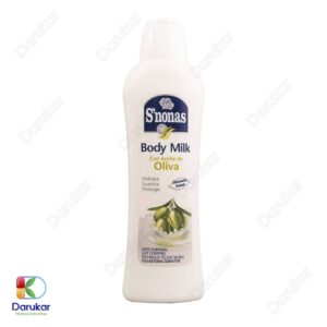 Snonas body milk con aceite de oliva Image Gallery