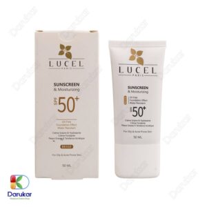 lucel paris sunscreen for oily acne prone skin beige