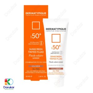 Dermatypique Sunscreen Tinted Fluid SPF50 1 min