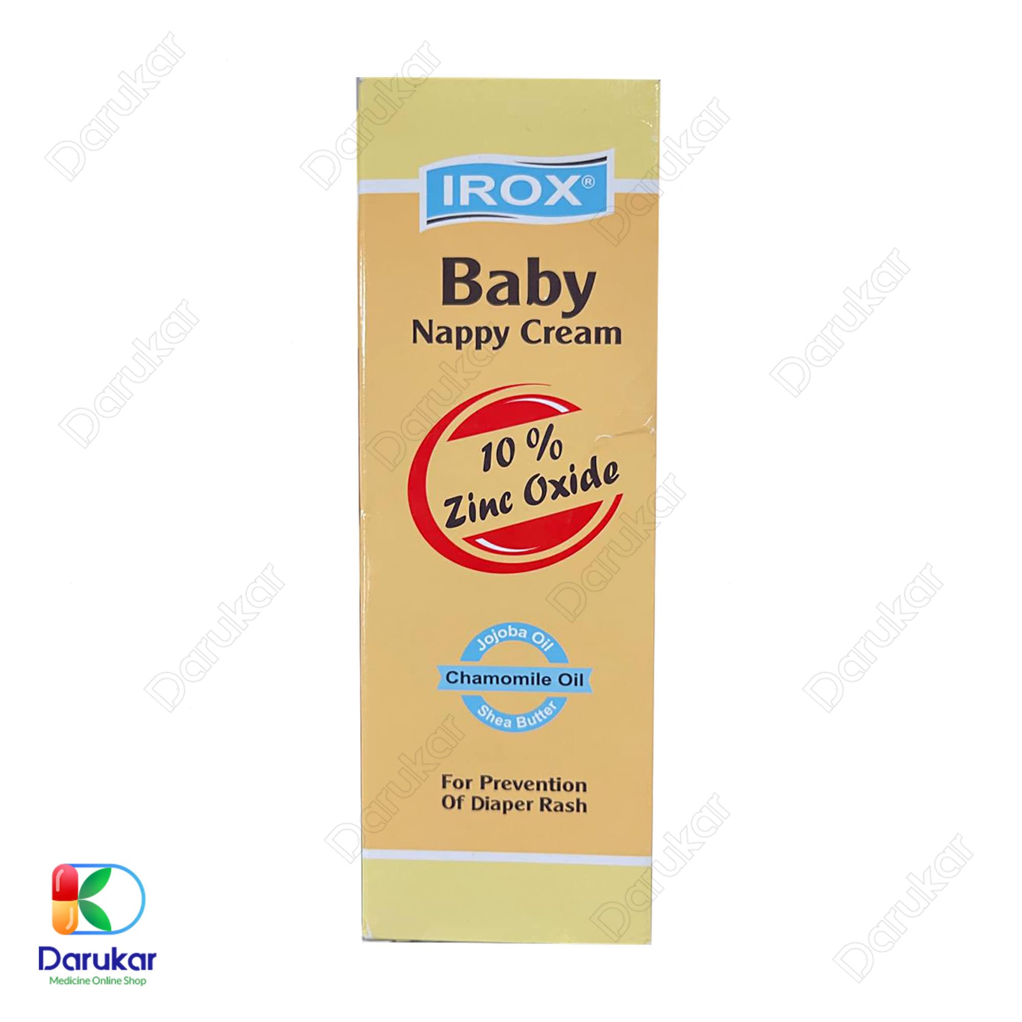 irox baby nappy cream 10 zink oxide 2